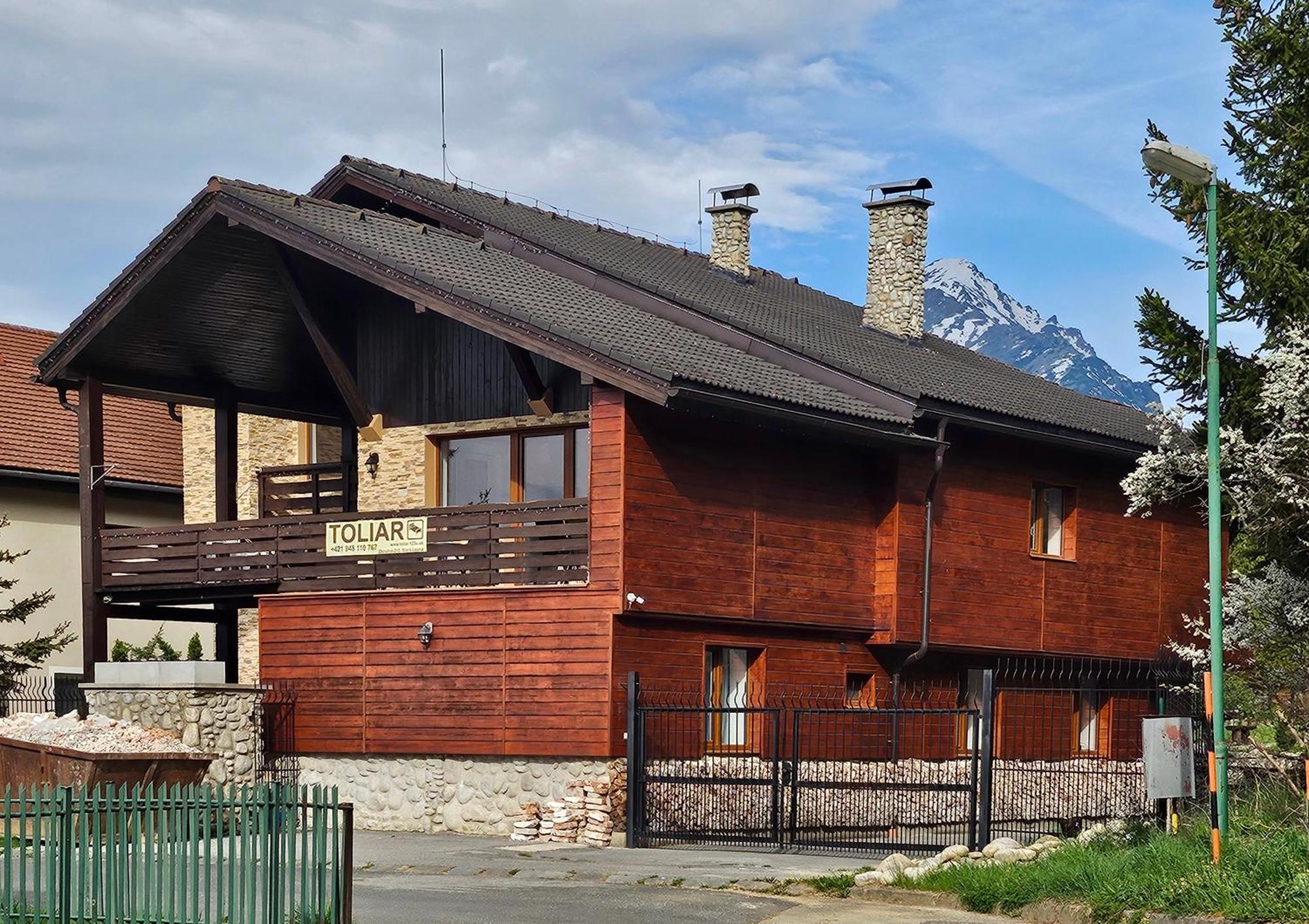 Hotel Penzion Toliar Stará Lesná Exterior foto